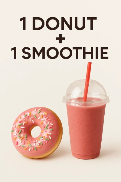 1_donut_1_smoothie